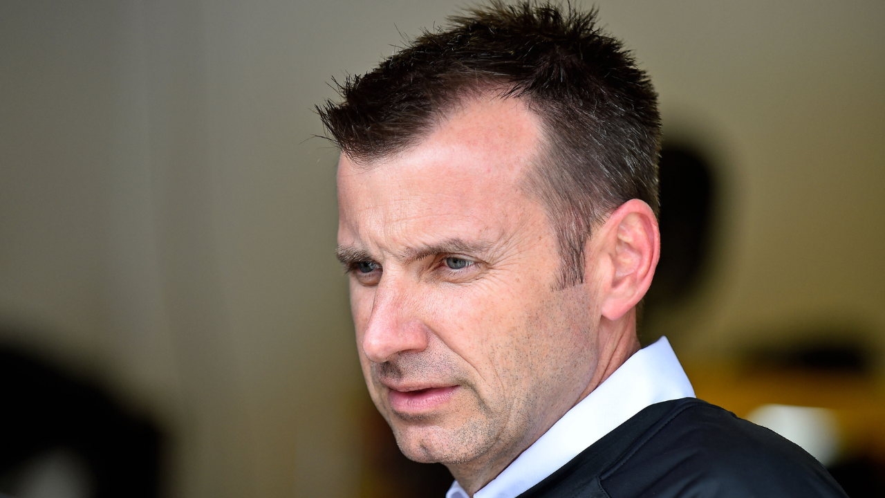 NASCAR Cup Series crew chief Rodney Childers during practice for the Daytona 500 at Daytona International Speedway.