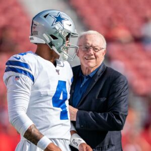 Jerry Jones Criticized for Weak Strategy in NFL Draft 2024 As Cowboys Keeps Dak Prescott Waiting