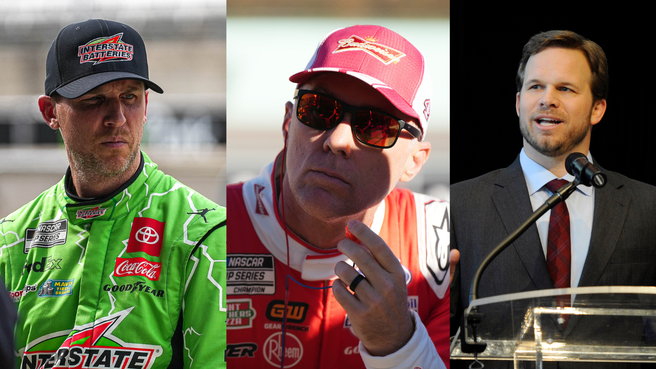 “It Needed to End”: Kevin Harvick Drops Verdict on Denny Hamlin-Marcus Smith Beef.