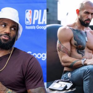 Andrew Tate Couldn’t Spot LeBron James’ AI-Edited Picture, Goes on a Rant About Degeneracy
