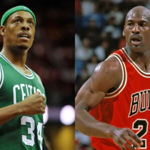 "At Halftime He Was Hitting The Cigar": Michael Jordan 'Tricked' Paul Pierce Into Believing He Was Done For The Night At The 2003 ASG
