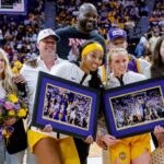 12 Months After Claiming Angel Reese Is The LSU GOAT, Shaquille O'Neal Showcases Her Working On Her 3 Ahead Of The WNBA Draft