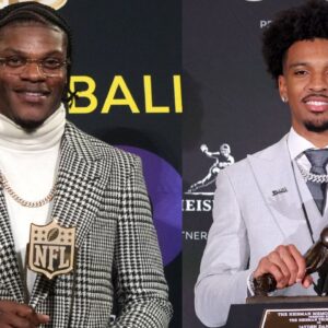 Lamar Jackson vs Jayden Daniels 40-Yard Dash Comparison: Which Dual Threat QB Is Faster?