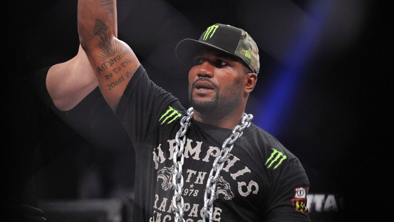 VIDEO: Ex-UFC Champ Hilariously Pretends to Be Rampage Jackson’s Son