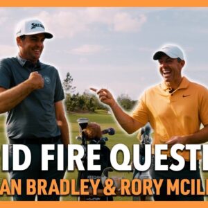 Rory McIlroy and Keegan Bradley