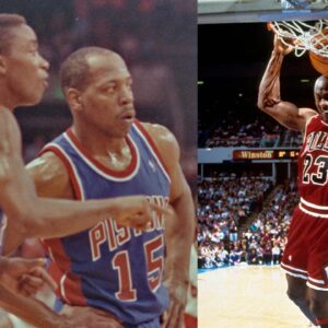 "We Was Just All Scared Of Jordan": Isiah Thomas Once Outright Admitted To Being Fearful Of Michael Jordan