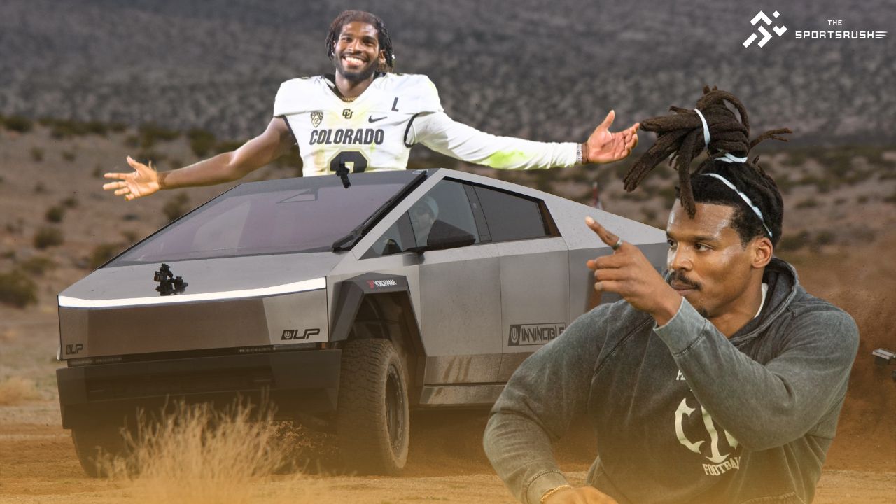 Cam Newton Provides Candid Reaction to Shedeur Sanders' $99,990 Cybertruck Purchase