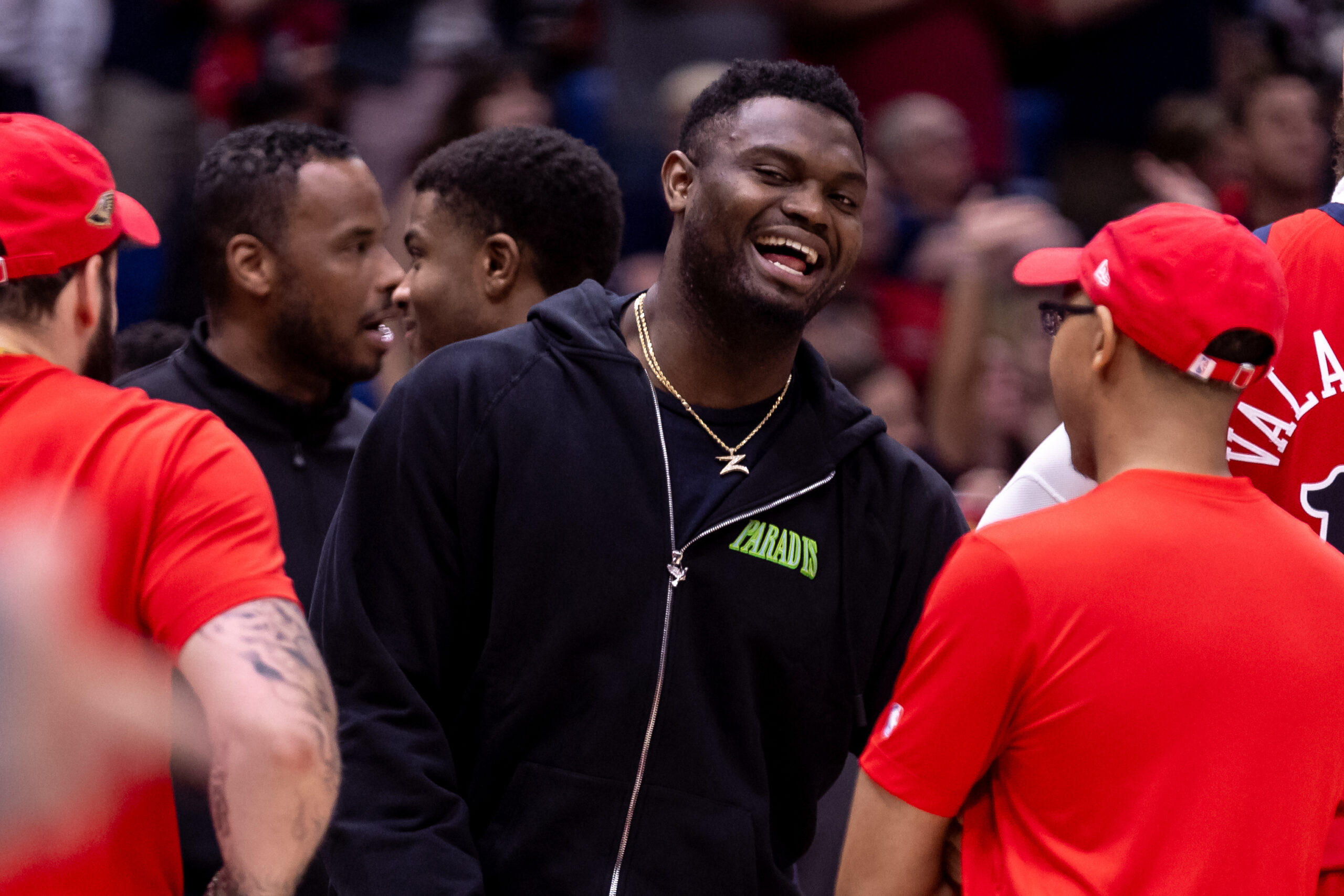 Zion Williamson Described ‘Bittersweet’ Game 1 Experience While Cheering On Pelicans From Sidelines