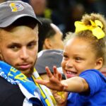 Stephen Curry’s Pre-Game Tunnel Walk With Daughter Riley Sends Fans Down Nostalgia Lane