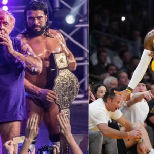 "So Embarrassing to Have You Report": Ric Flair Defends LeBron James Yet Again Against 'Attacks' from ESPN Analyst