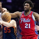 "Dirtiest Player in the Leauge": New York Knicks Fans React to Joel Embiid 'Seemingly' Stomping Josh Hart's Leg Intentionally