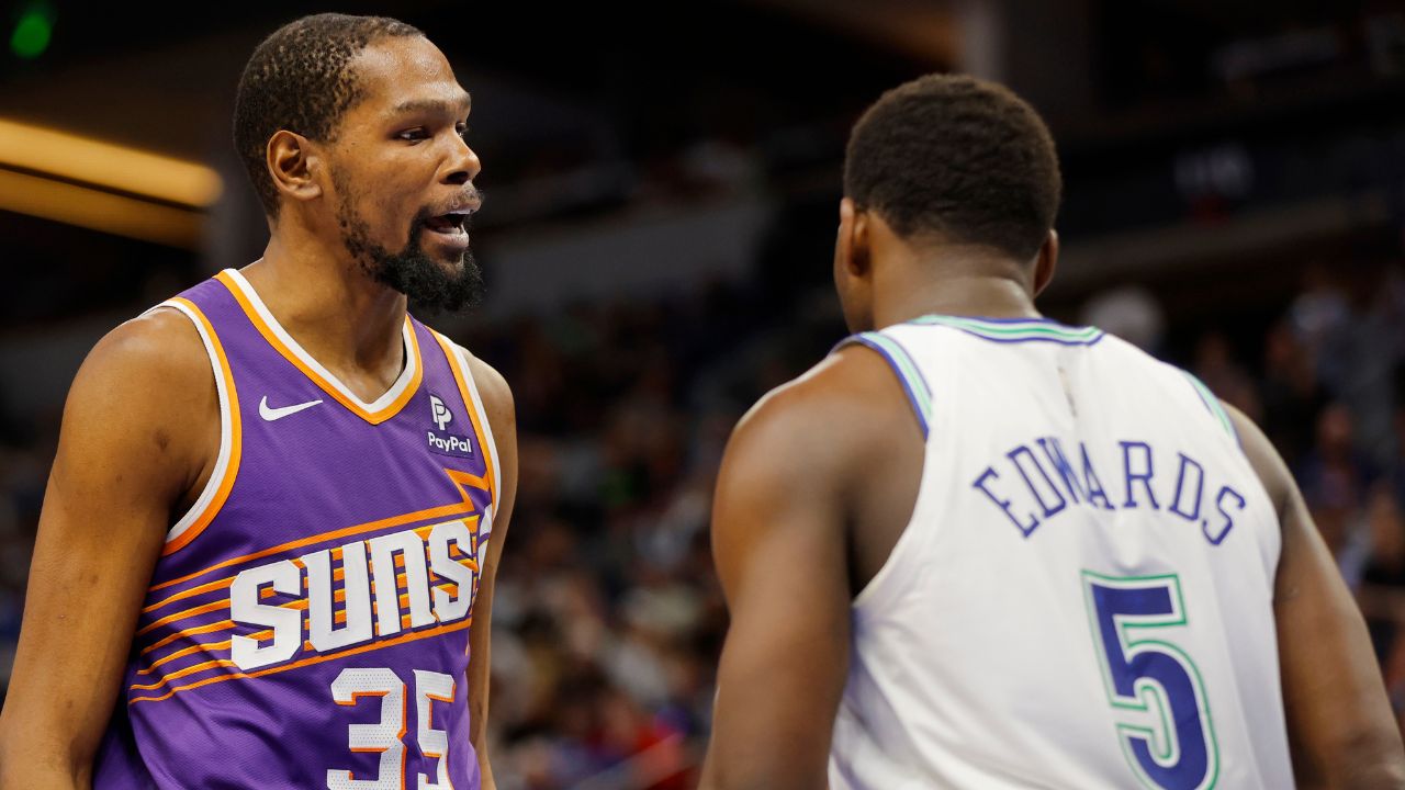 “Be Careful What You Wish For”: Paul George Reflects on Anthony Edwards Trash-Talking Kevin Durant