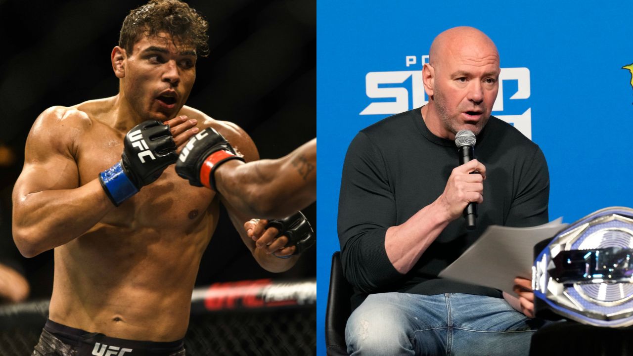 “They Said”: Paulo Costa Reveals Name of the UFC Fighter Dana White and Co. Are Targeting for His Return