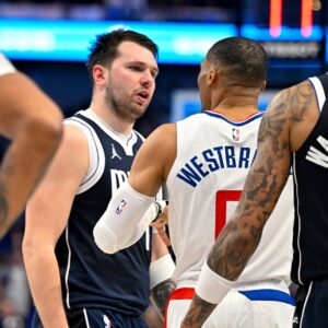 “He’s Flopping!”: Russell Westbrook’s Heated Talk With Luka Doncic Before Ejection Gets Leaked