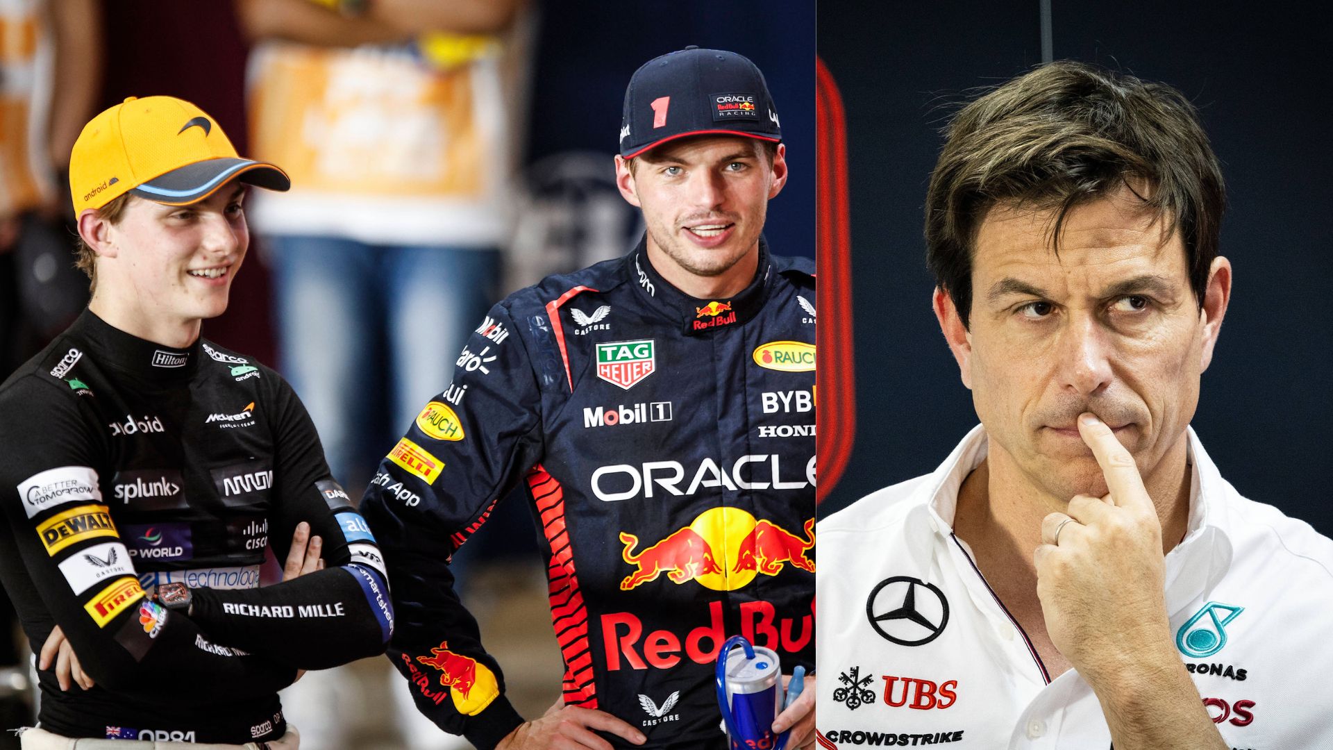 Oscar Piastri Steps Up to Challenge Toto Wolff's Statements About Max Verstappen