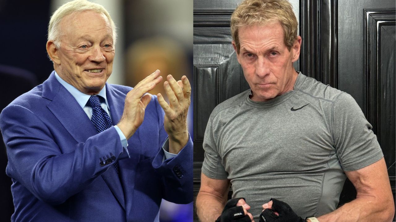 Jerry Jones and Skip Bayless.
