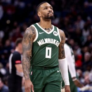 Damian Lillard's Injury Status For Bucks-Wizards Up In The Air As He Deals With A Groin Strain