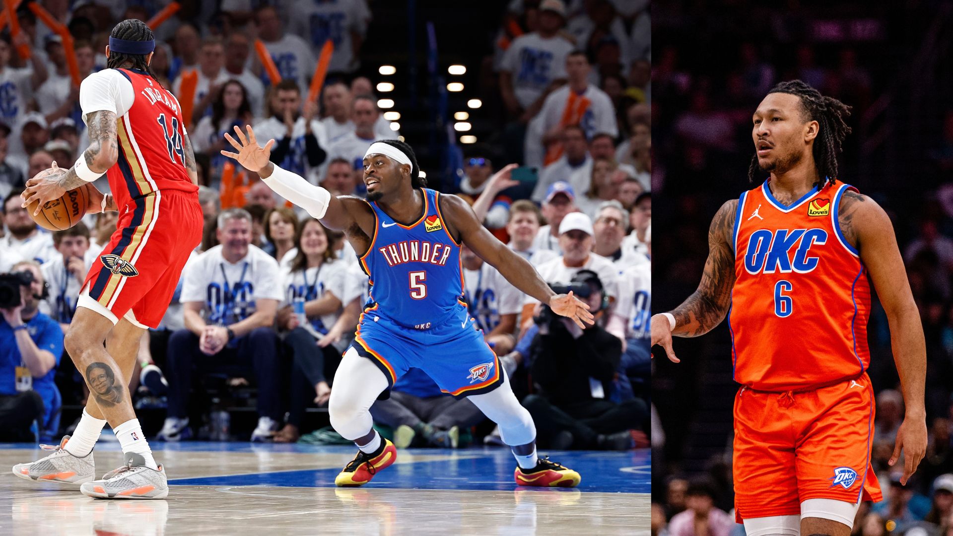 "Don't Think Y'all Understand How Insane This Is": Lu Dort's Feisty Defense On Brandon Ingram Has OKC's Jaylin Williams In Awe