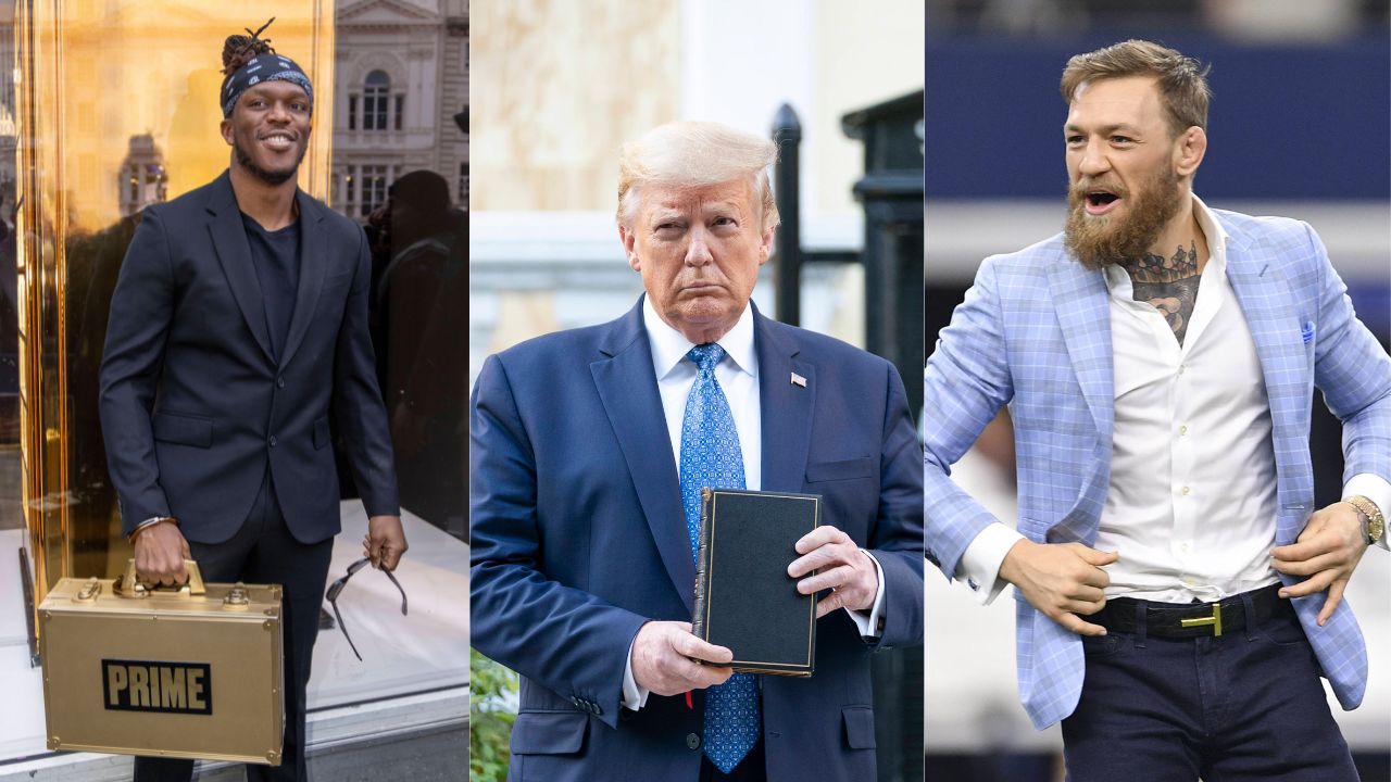 KSI and Co. Speculate on Donald Trump’s ‘God’ Status in UFC After Crowd's Conor McGregor-like Cheers