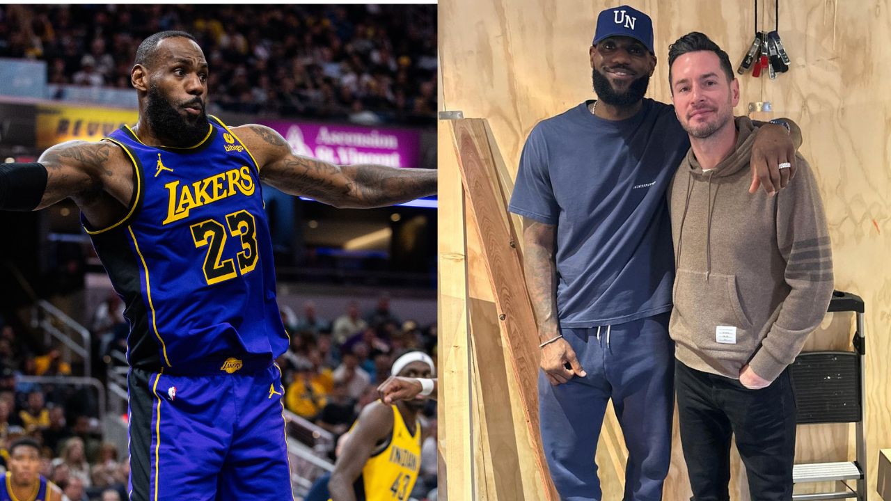 "What the F**k": LeBron James Reacts to JJ Redick 'Snatching His Ankles', Explains What Went Down