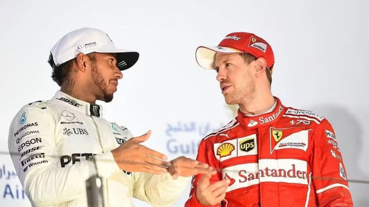 Sebastian Vettel Hilariously Blames Mercedes for Altering Lewis Hamilton and His Career