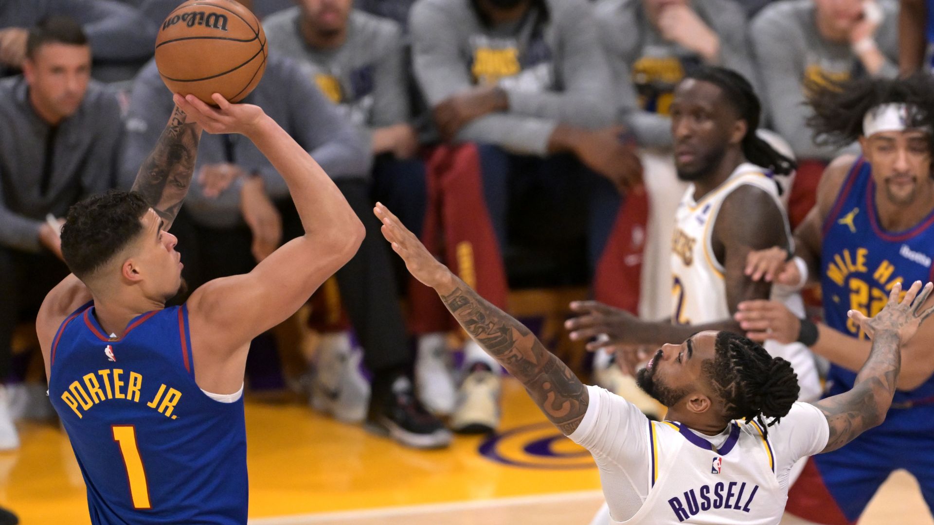 "Definitely Did Hit DLo A Little Bit": Michael Porter Jr Owns Up To Controversial Call In Lakers-Nuggets Game 2