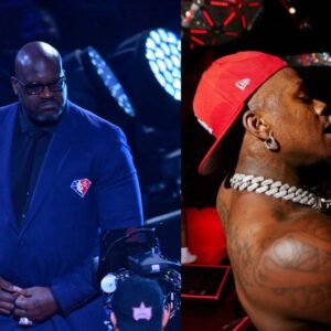 Rapper DaBaby Advices Shaquille O'Neal to Lawyer Up Against $400 Million App in Jest