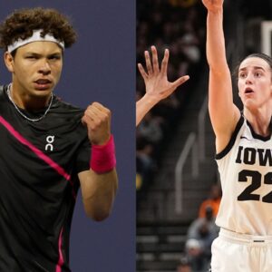 "Caitlin Clark Playing Like Stephen Curry": Ben Shelton Showers Iowa Sensation With Lofty Praise Following NCAA Elite 8 Win