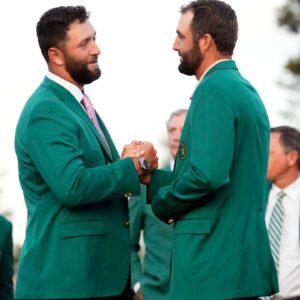 Jon Rahm and Scottie Scheffler