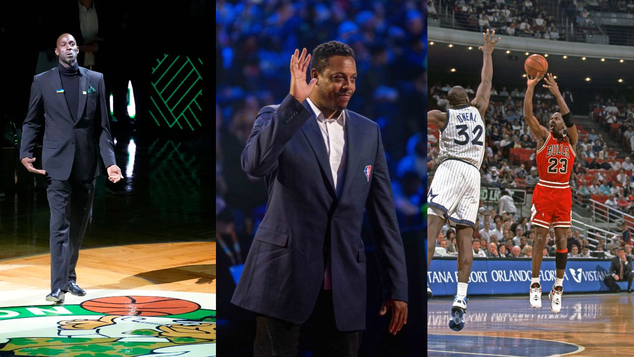 Kevin Garnett And Paul Pierce Brainstorm Over Michael Jordan's Signature Move And More In Trying To Find The Greatest Of All Time