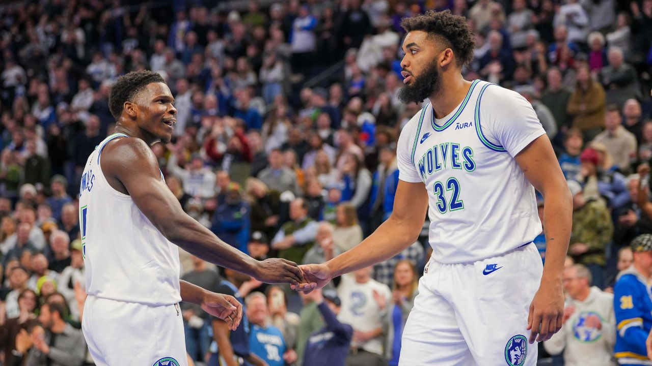 In A Heated Battle For The 1 Seed, The Timberwolves Peg 'Unfavorable' Availabilities For Anthony Edwards and Karl-Anthony Towns