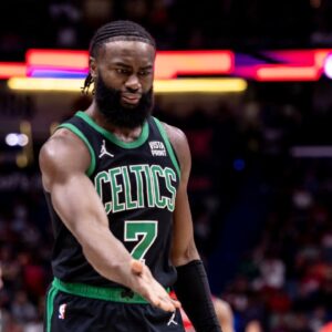 Jaylen Brown Talks About Sprained Left Hand After Returning to Celtics’ Lineup