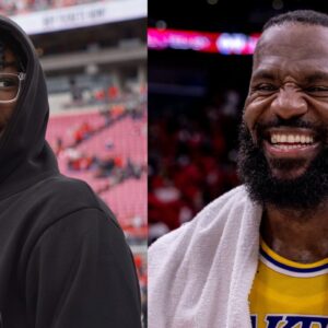 WATCH: LeBron James’ Son Bryce Calls Him ‘Trash,’ Gets Hit With ‘GOAT’ James Reply