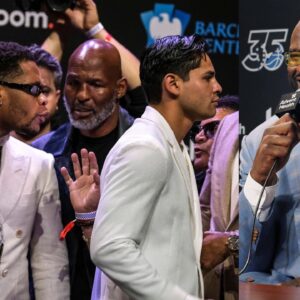 Shaquille O’Neal Builds Excitement for Devin Haney vs. Ryan Garcia Match With Pre-Fight Confrontation Video