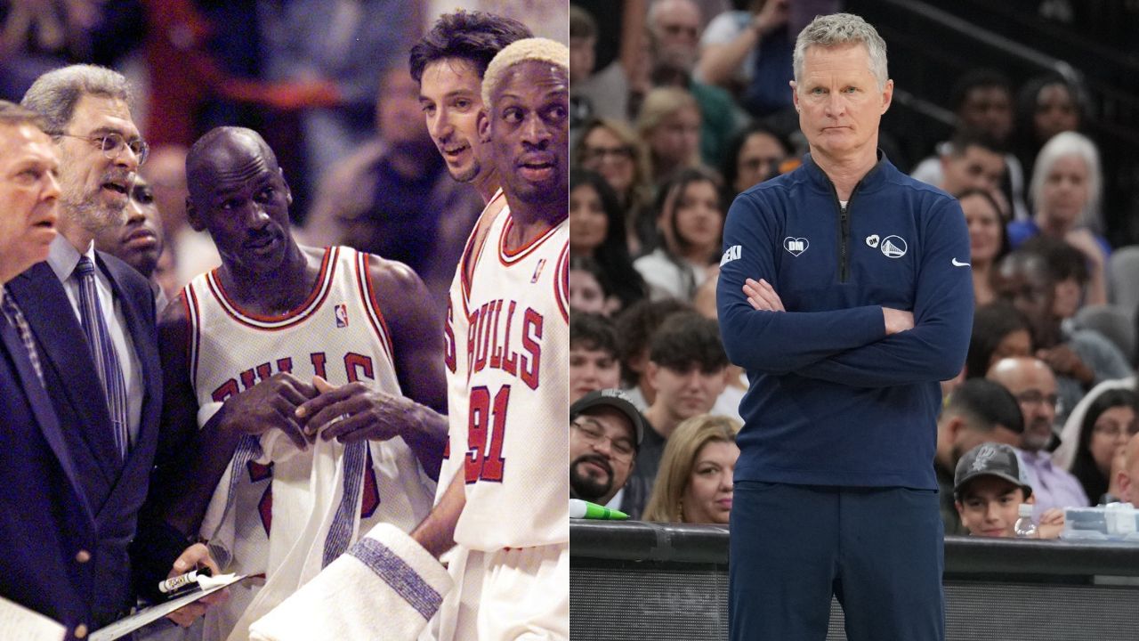 Phil Jackson Once Forced Steve Kerr to Party with a 'Disassociated' Dennis Rodman in Atlantic City