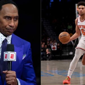“”Die Hard” Knicks Fan”: Stephen A. Smith Subjected to Ridicule After Praising Quentin Grimes for Knicks Win
