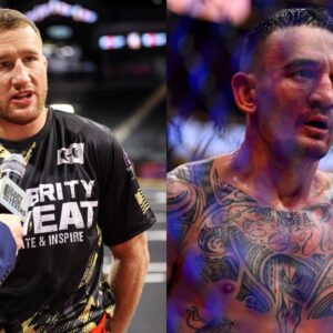 Inside Joe Rogan’s Studio, Max Holloway Receives Special Gift Honoring Iconic UFC 300 Moment Against Justin Gaethje