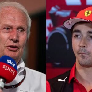 Day After Getting Cold Sweats, Helmut Marko Thanks Heavens as Charles Leclerc Tanks Japanese GP Qualifying