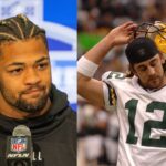 Top WR Prospect Rome Odunze Gets Stumped by Aaron Rodgers' Like Draft Scenario: "Don't Know If I'm Prepared"