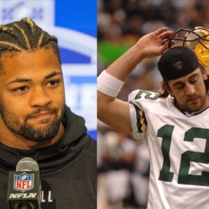 Top WR Prospect Rome Odunze Gets Stumped by Aaron Rodgers' Like Draft Scenario: "Don't Know If I'm Prepared"