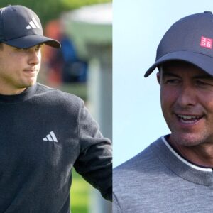 Ludvig Aberg and Adam Scott