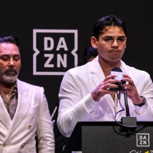 Ryan Garcia Fumes After Getting Kicked Out of New York Mets Baseball Game Alongside Oscar De La Hoya