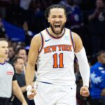 Knicks guard Jalen Brunson