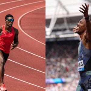 Zharnel Hughes Holds off Fred Kerley to Grab the Gold at the Jamaica Athletics 200M Sprint