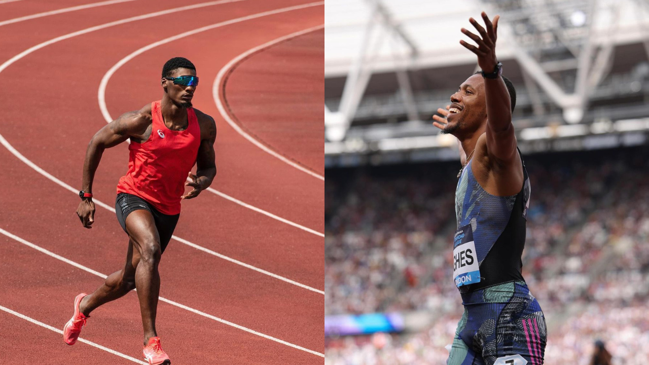 Zharnel Hughes Holds off Fred Kerley to Grab the Gold at the Jamaica Athletics 200M Sprint