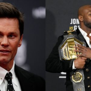 Jon Jones Fires Back with Tom Brady Reference to Fan Suggesting Fights with Miocic and Aspinall Before Retirement