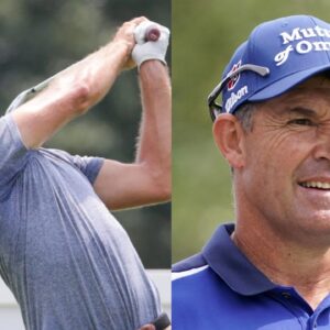 Justin Doeden and Padraig Harrington