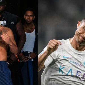 Ryan Garcia Rocks Cristiano Ronaldo Jersey, Draws Massive Crowd at Al Nassr Game