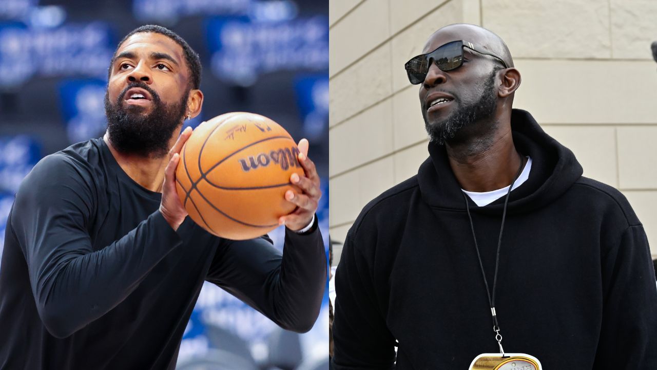 “Kyrie Walks Around With the Kobe Spirit”: Kevin Garnett Heaps Praise on Mavericks Star for Brilliant Season