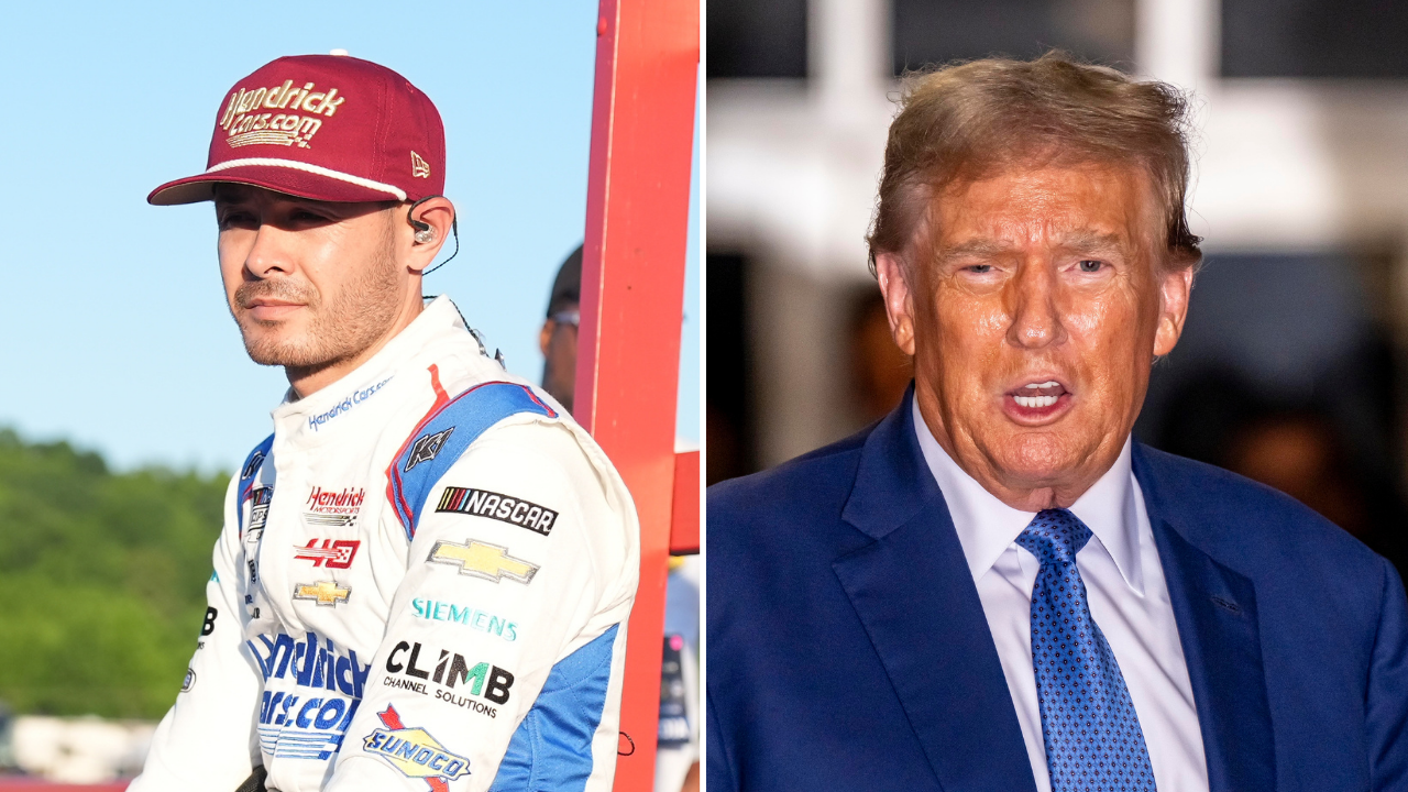 How Kyle Larson’s Memorial Day Double Could Be Affected by Donald Trump’s Coke 600 Attendance